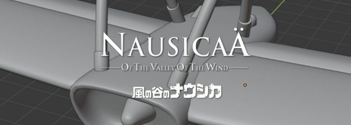 Nausicaa of the Valley of the Wind Glider 3D Model - Design Sync